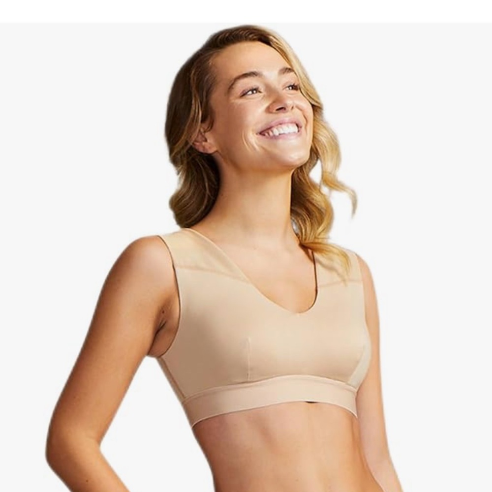 Tomimie Copper Shoulder support bra with removable cups size 3x New!